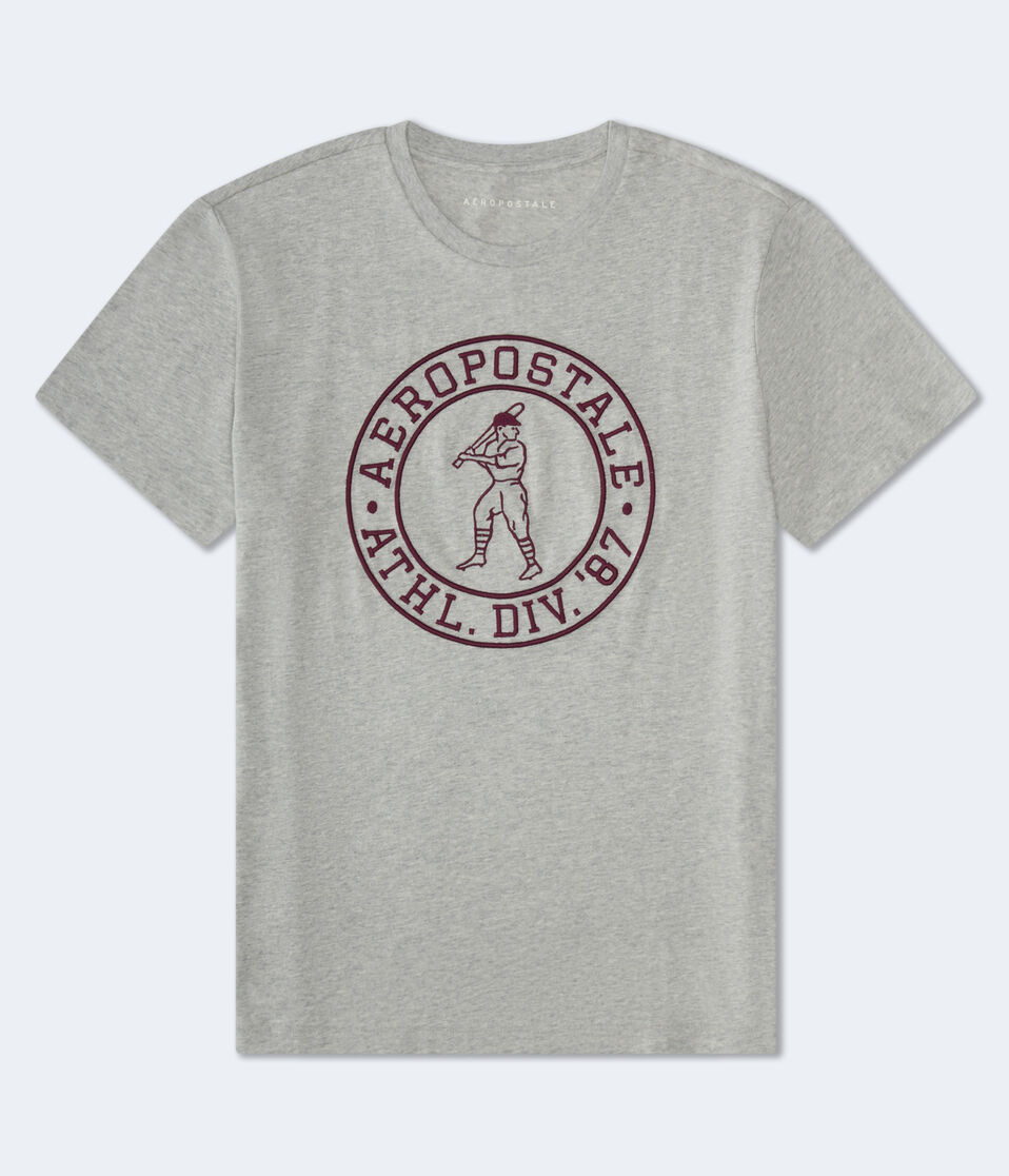 Aeropostale Baseball Logo Graphic Tee