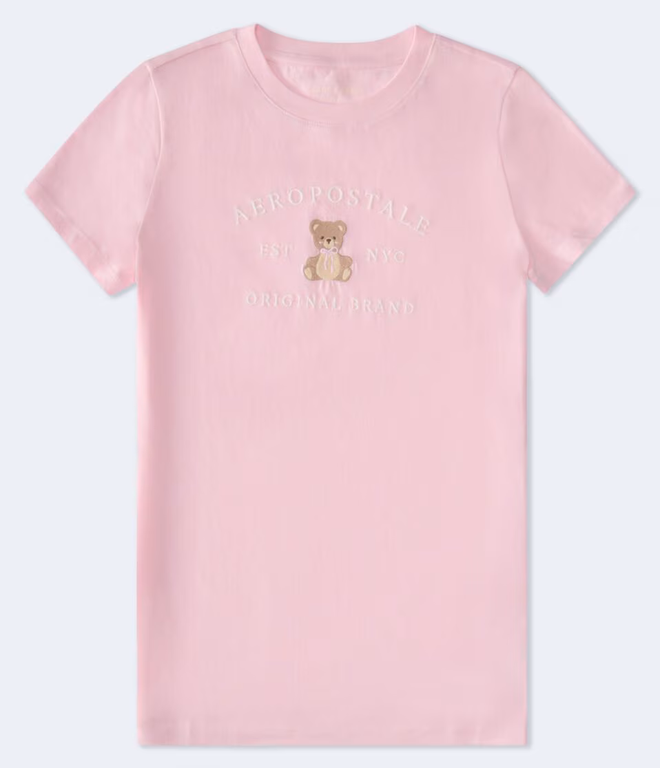 Aeropostale Teddy Bear Graphic Tee