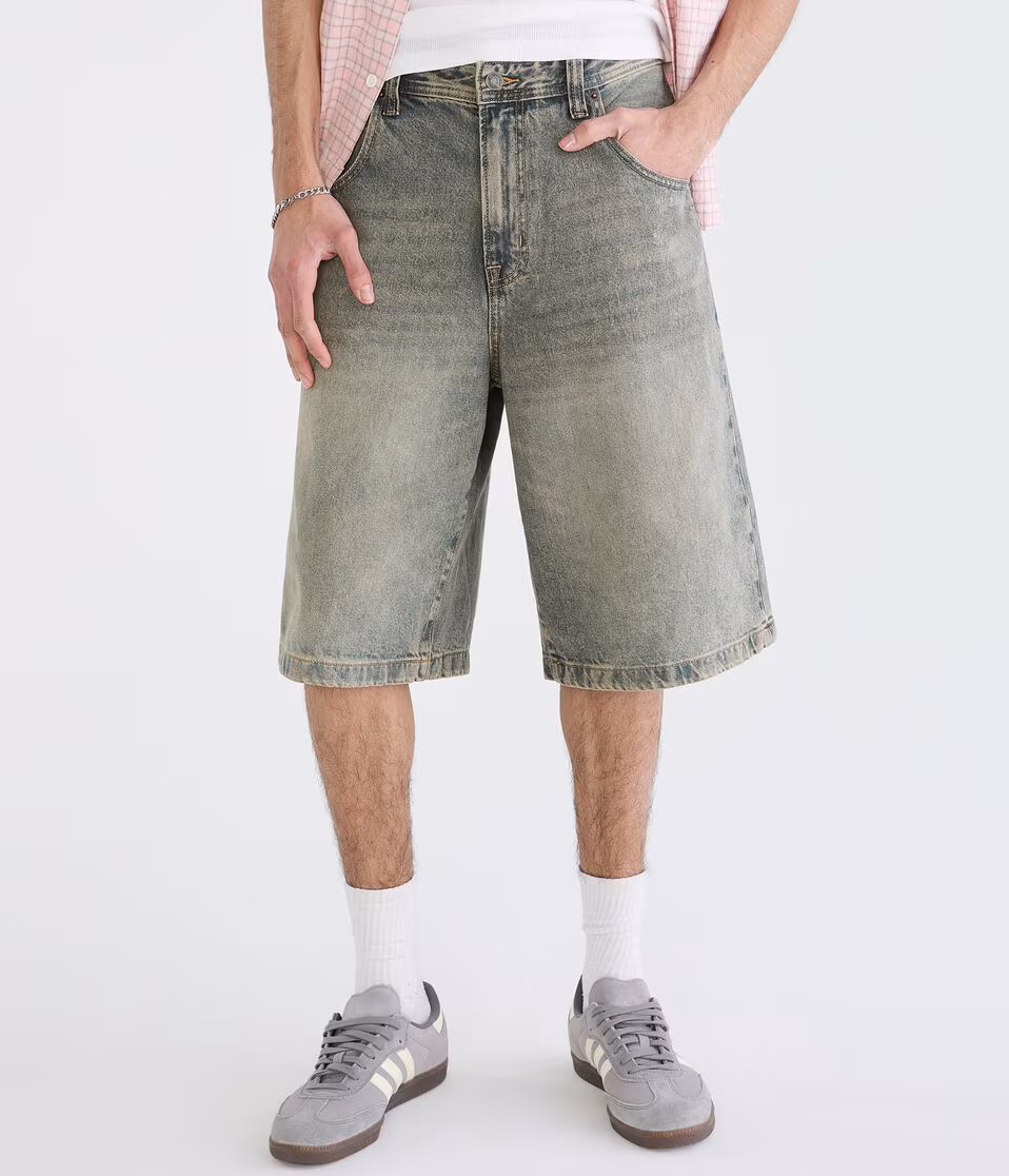 Super Baggy Denim Shorts 12.5"