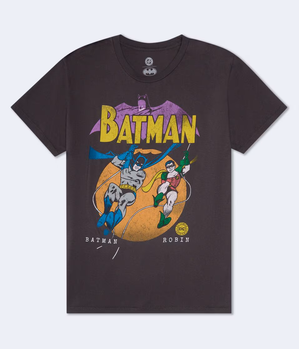 Batman And Robin Relaxed Graphic Tee