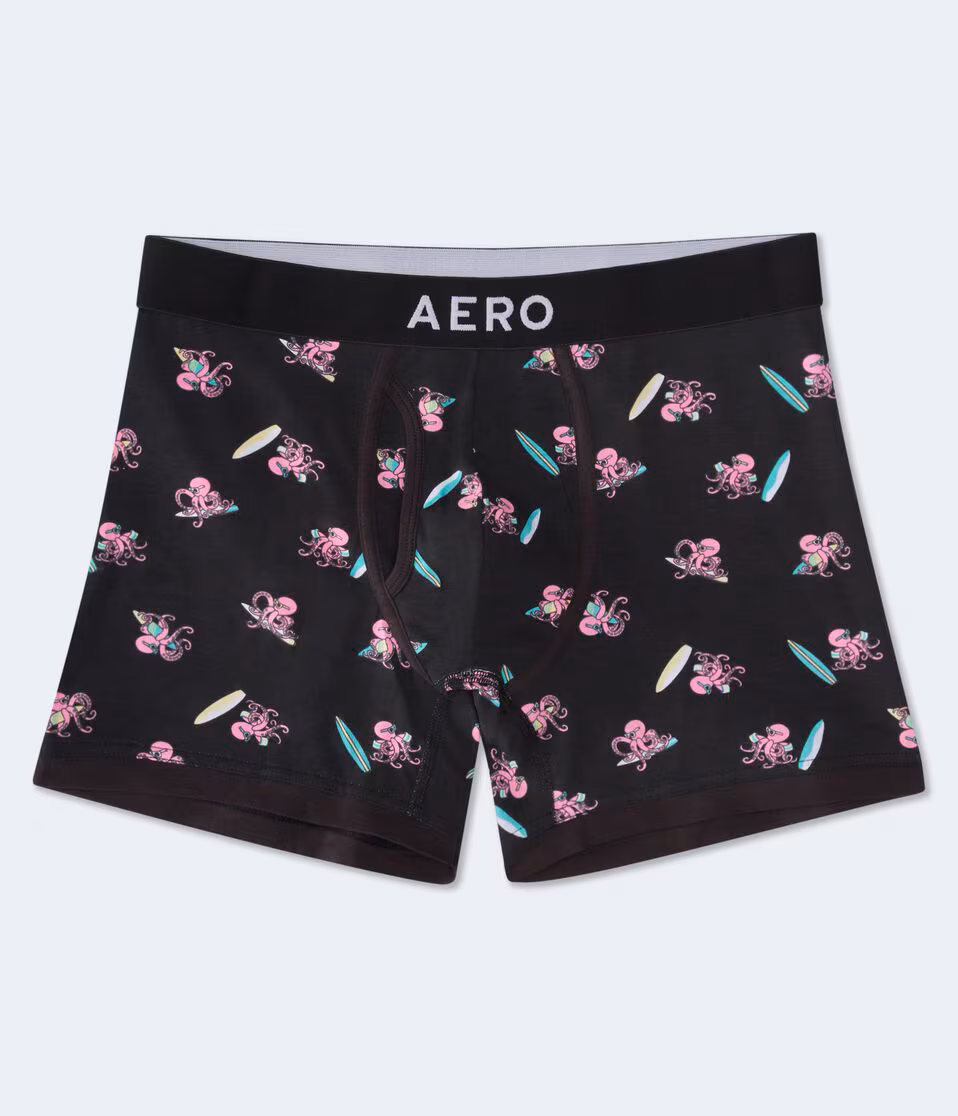 Surfer Octopus 4.5" Boxer Brief