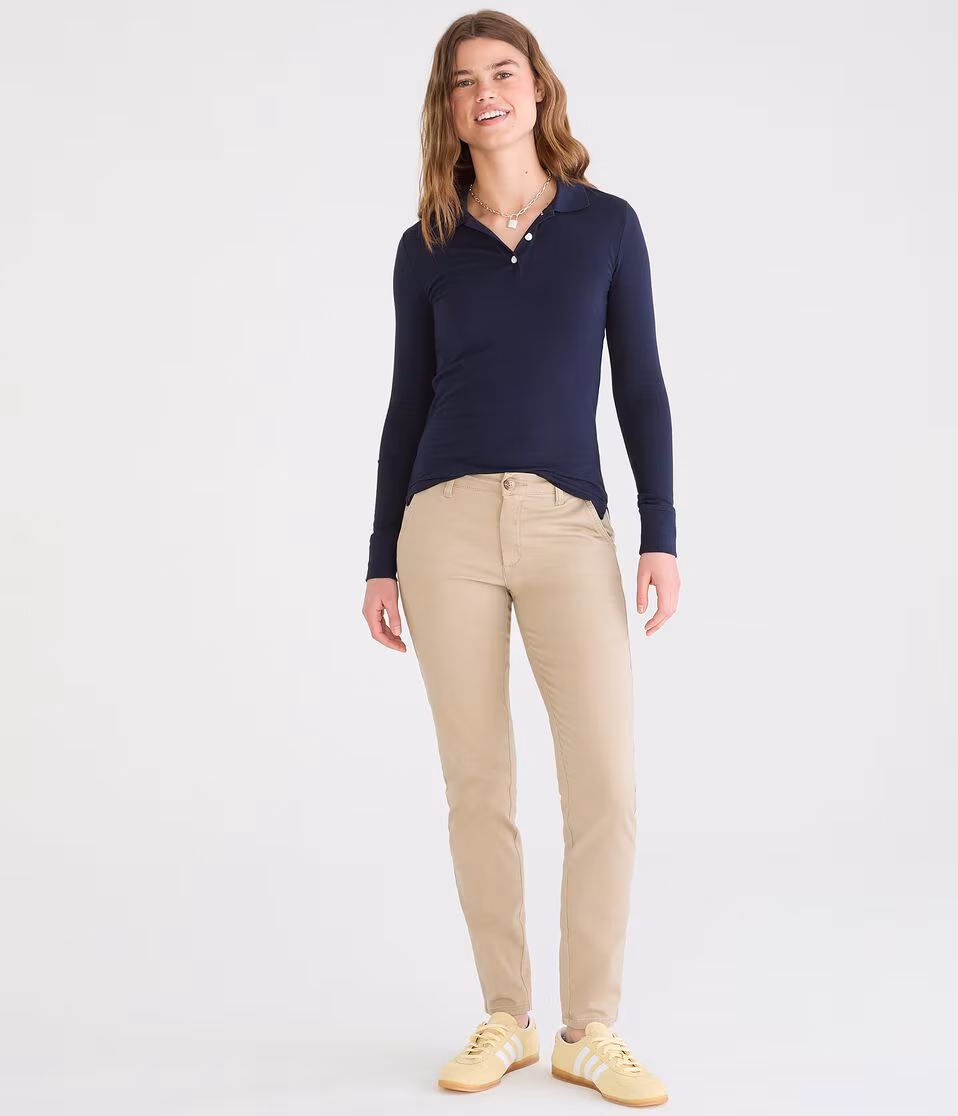 Skinny Uniform Pants