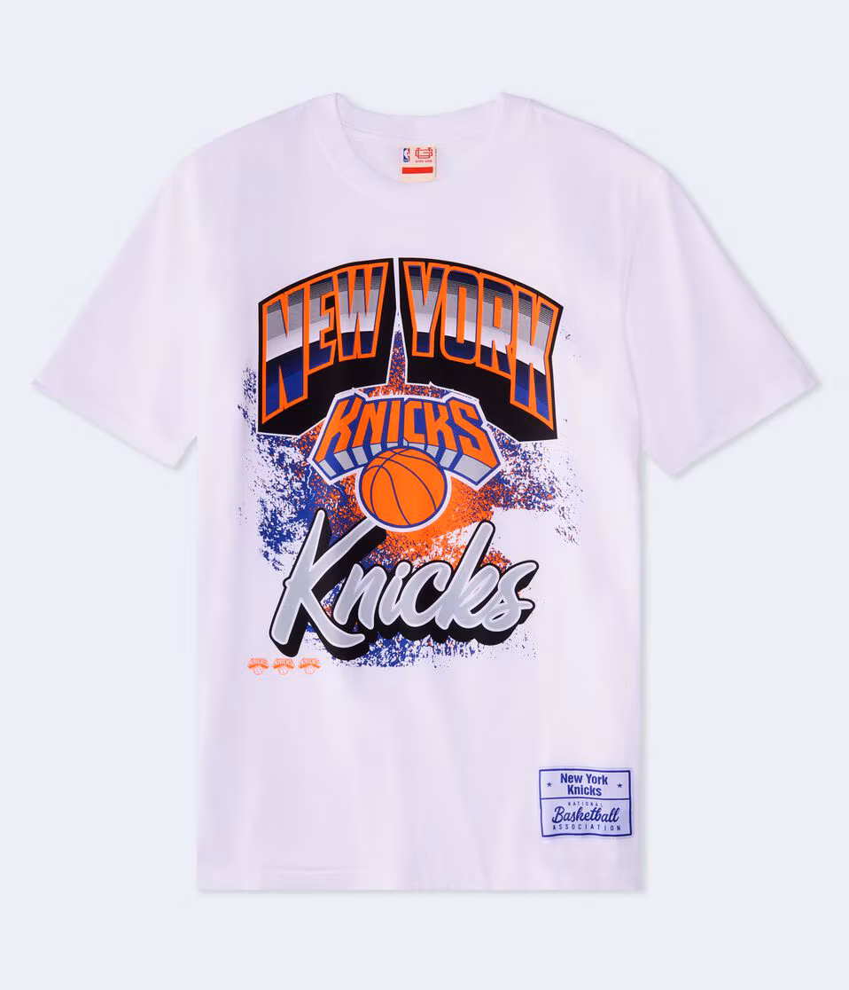 New York Knicks City Stripe Relaxed Graphic Tee